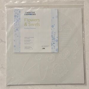 Creative Memories Flowers and Swirls Templates
